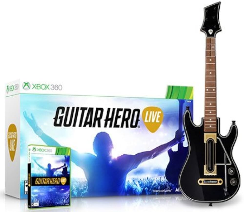 Xbox 360 Guitar Hero Live Controller Bundle