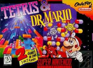 SNES Tetris & Dr. Mario