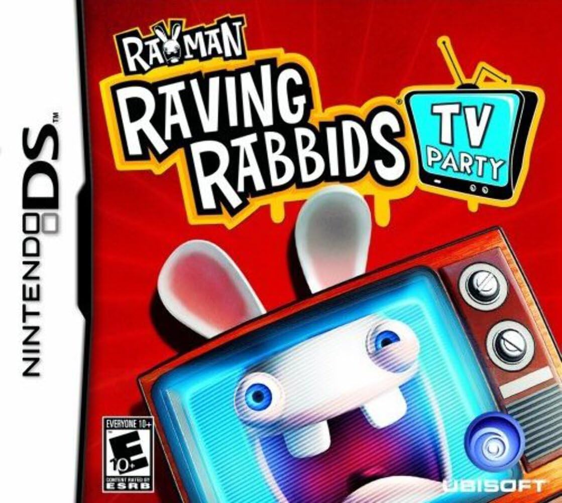 DS Rayman Raving Rabbids TV Party