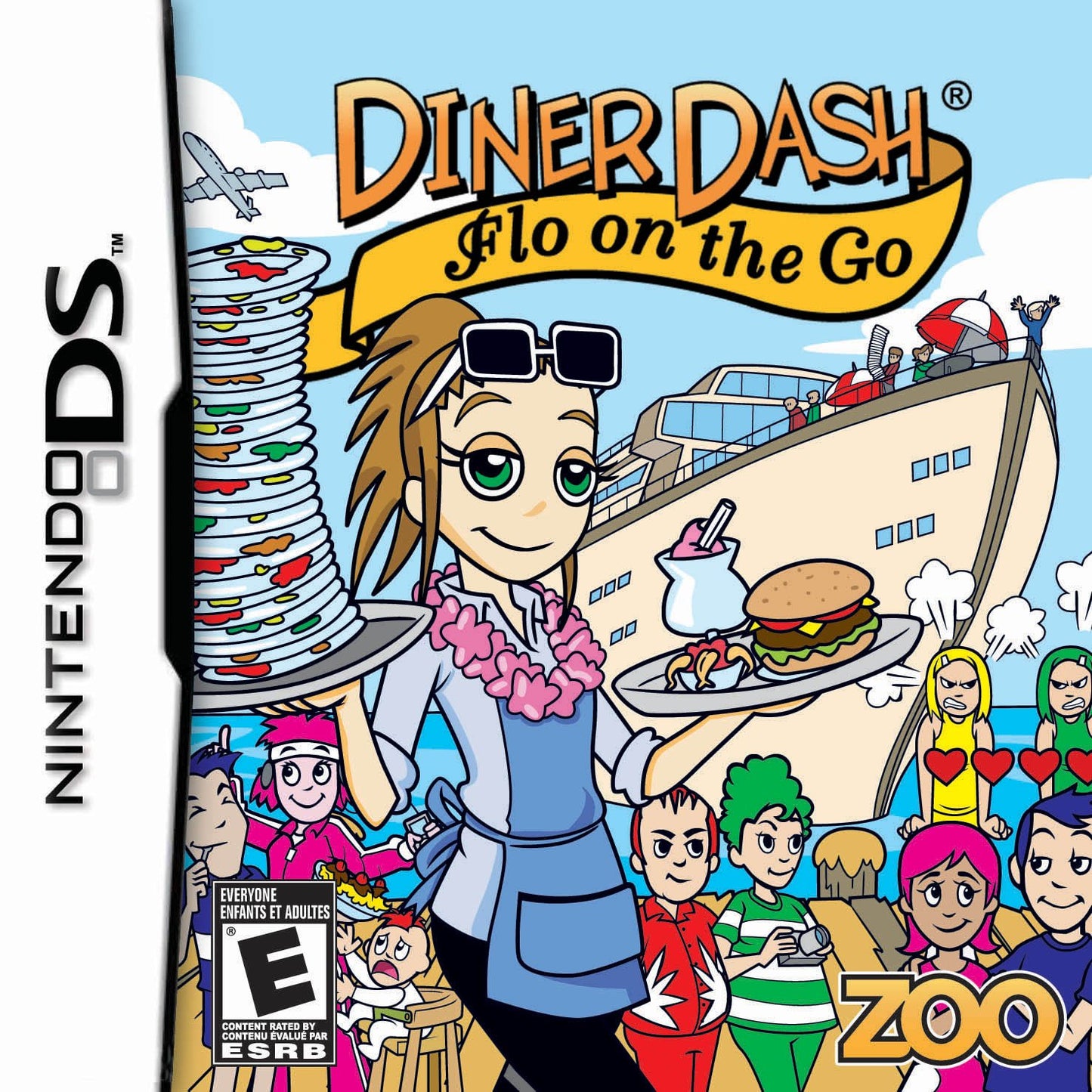 DS Diner Dash: Flo on the Go