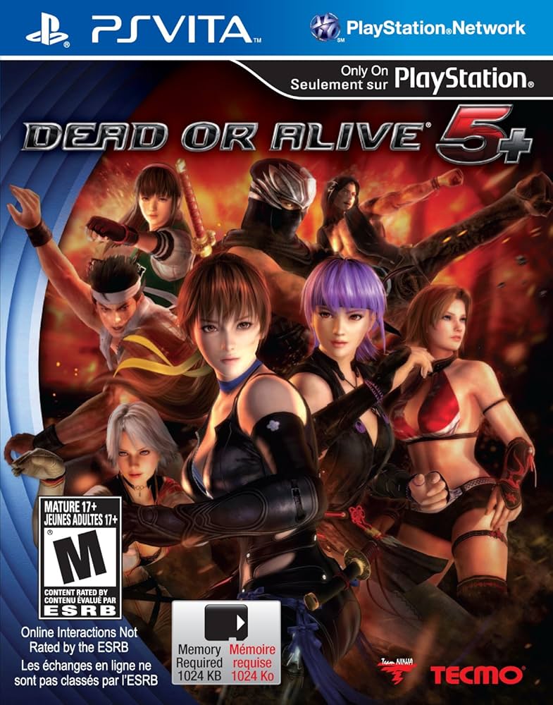 PS Vita Dead Or Alive 5 Plus