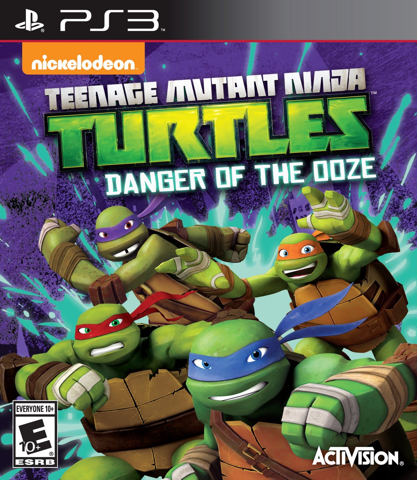 PS3 Teenage Mutant Ninja Turtles: Danger of the Ooze