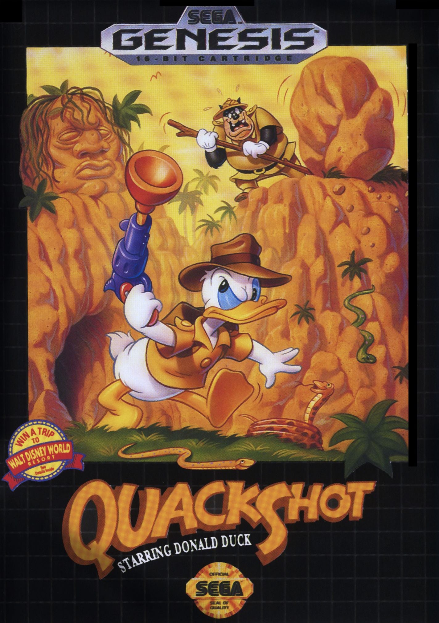SEGA Genesis Quack Shot Starring Donald Duck
