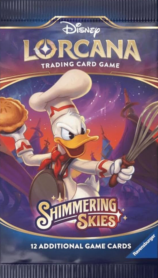Lorcana Trading Card Game Shimmering Skies Booster Pack