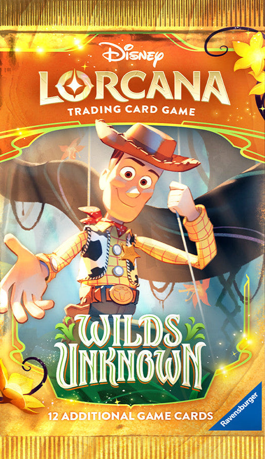 Lorcana Trading Card Game Wilds Unknown Booster Pack