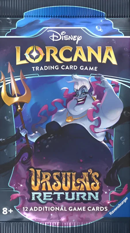 Lorcana Trading Card Game Ursula’s Return Booster Pack