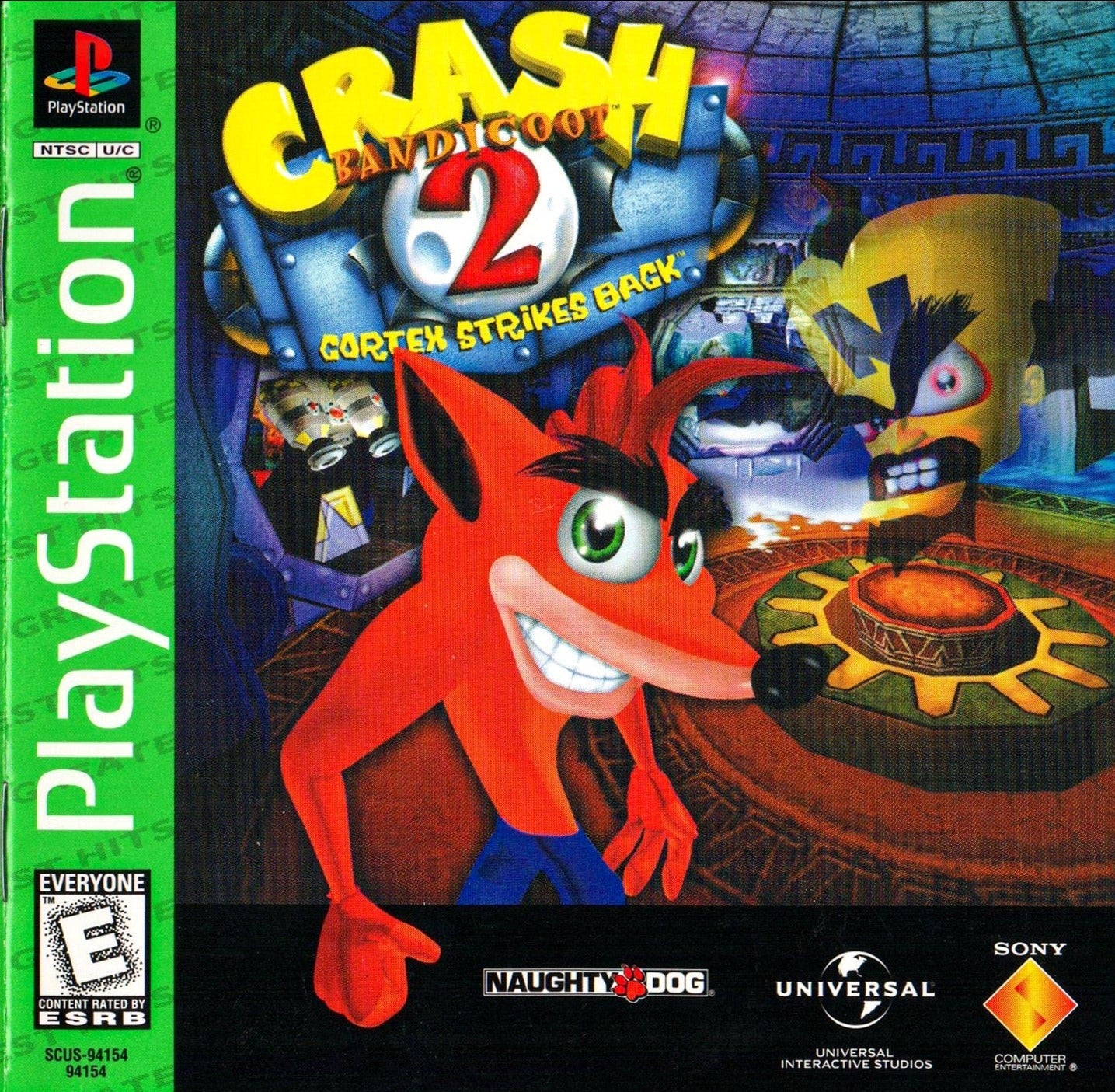 PS1 Crash Bandicoot 2: Cortex Strikes Back