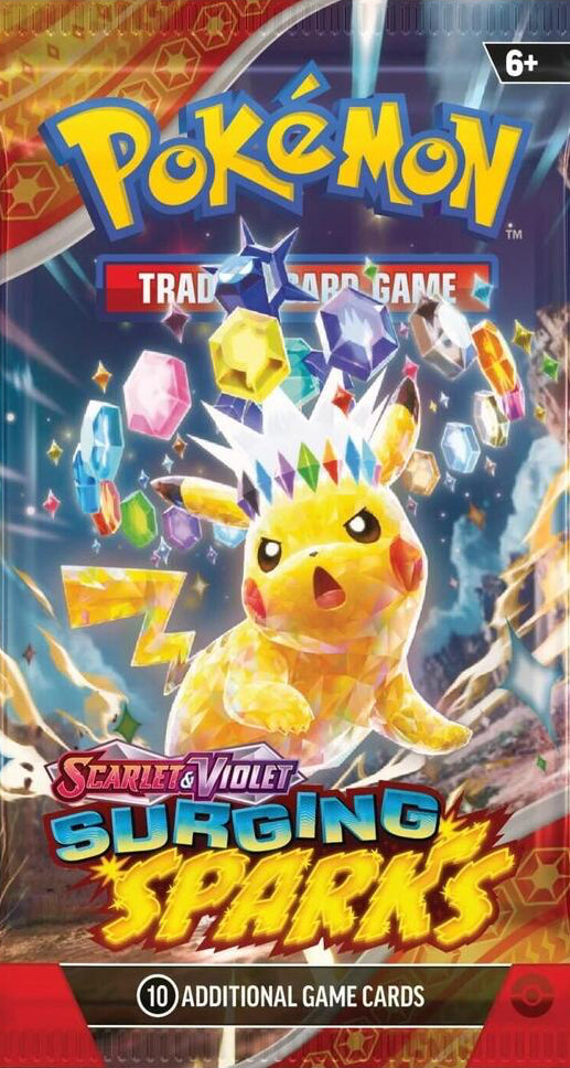 Pokémon Trading Card Game Scarlet & Violet: Surging Sparks Booster Pack (English)