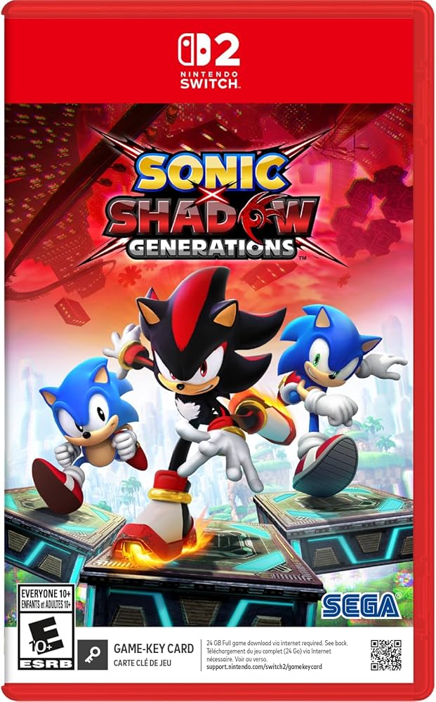 Switch 2 Sonic X Shadow Generations (Day One Edition)