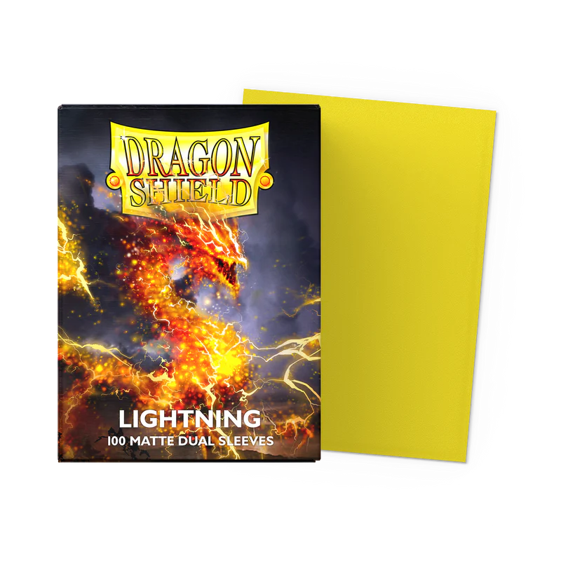 Dragon Shield Lightning Matte Dual Sleeves