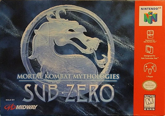 N64 Mortal Kombat Mythologies: Sub-Zero