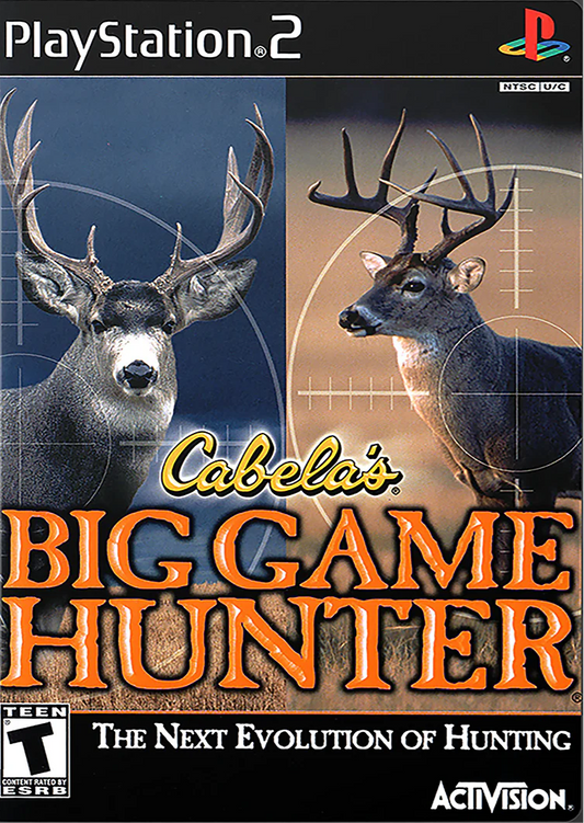 PS2 Cabela’s Big Game Hunter