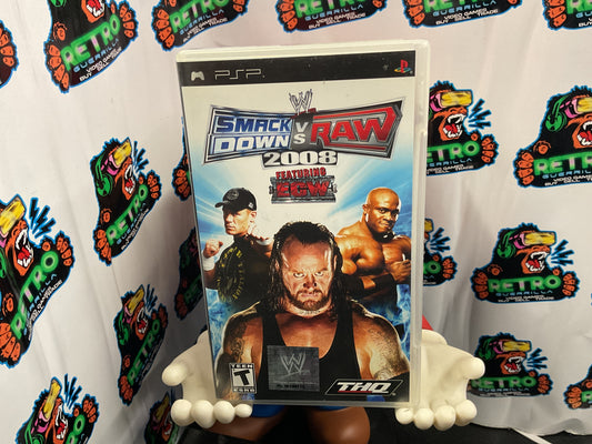 PSP WWE Smackdown vs. RAW 2008
