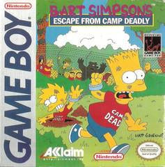 GameBoy Bart Simpson Escape From Camp Deadly