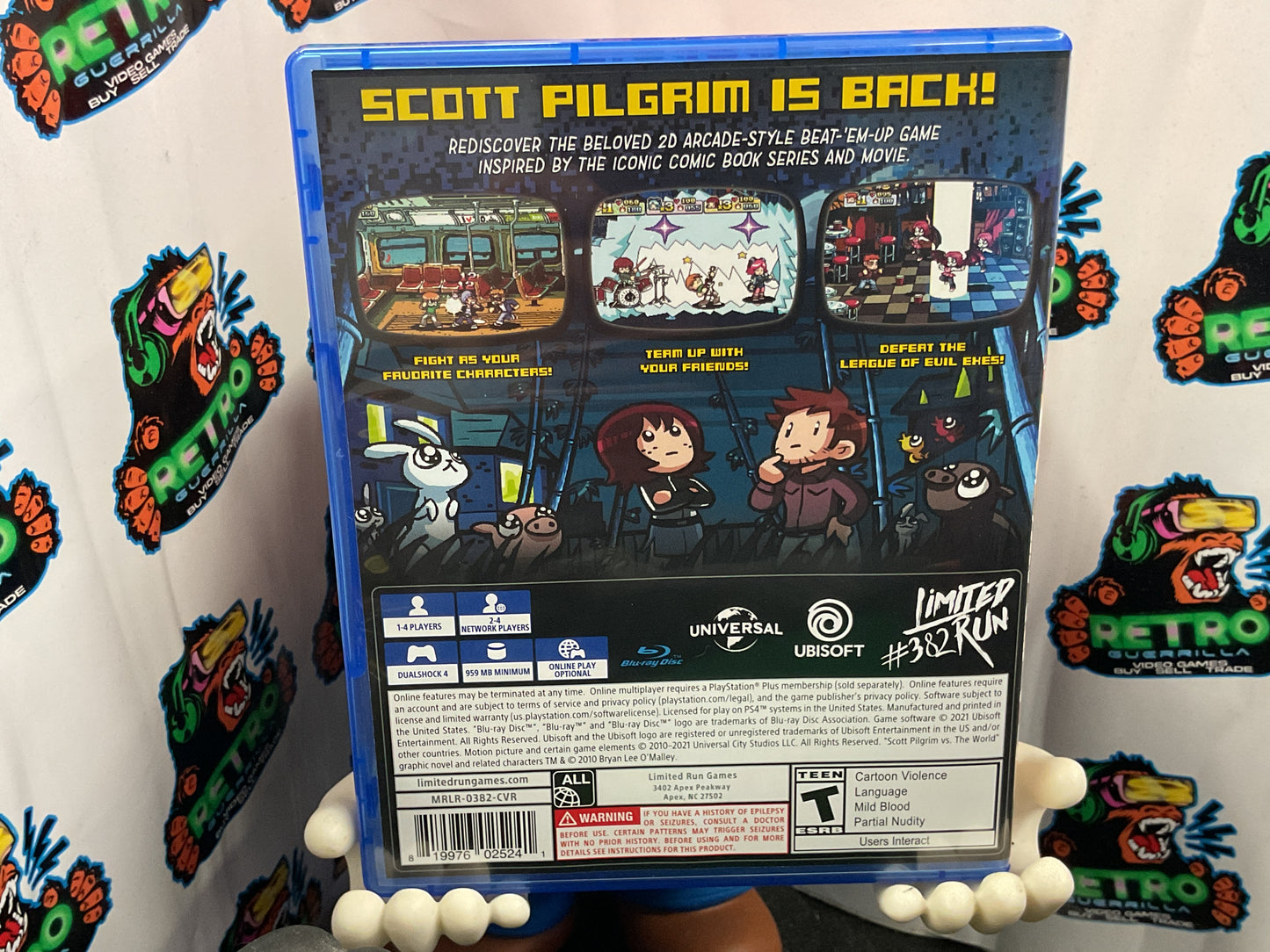 PS4 Scott Pilgrim Vs. The World The Game (Limited Run)