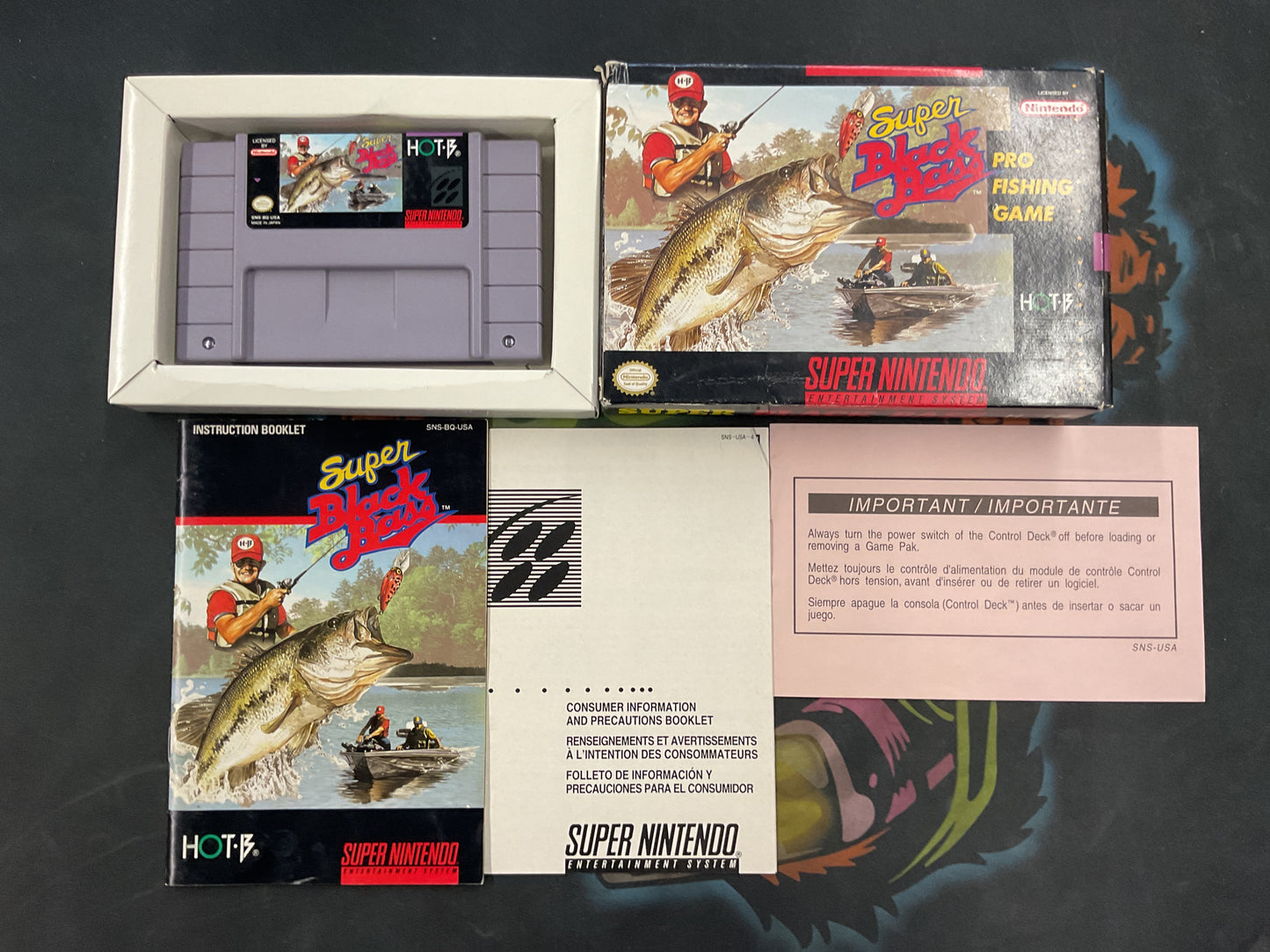 SNES Super Black Bass