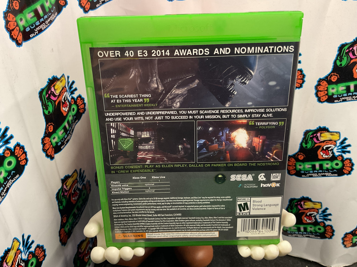 Xbox One Alien Isolation