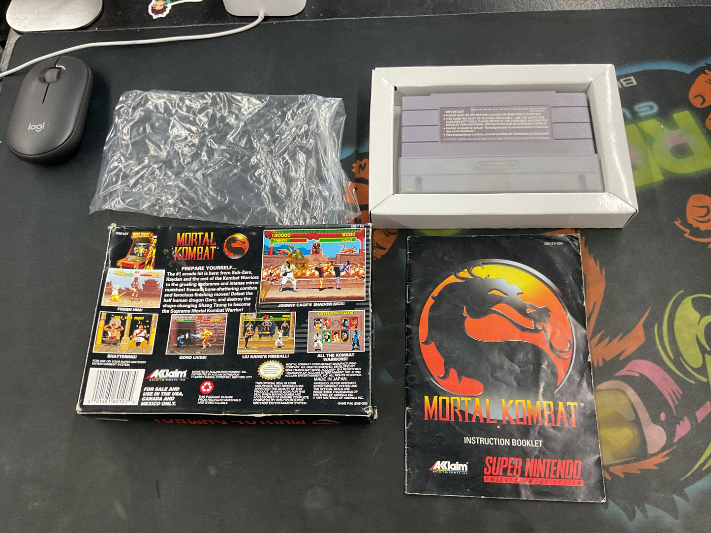 SNES Mortal Kombat