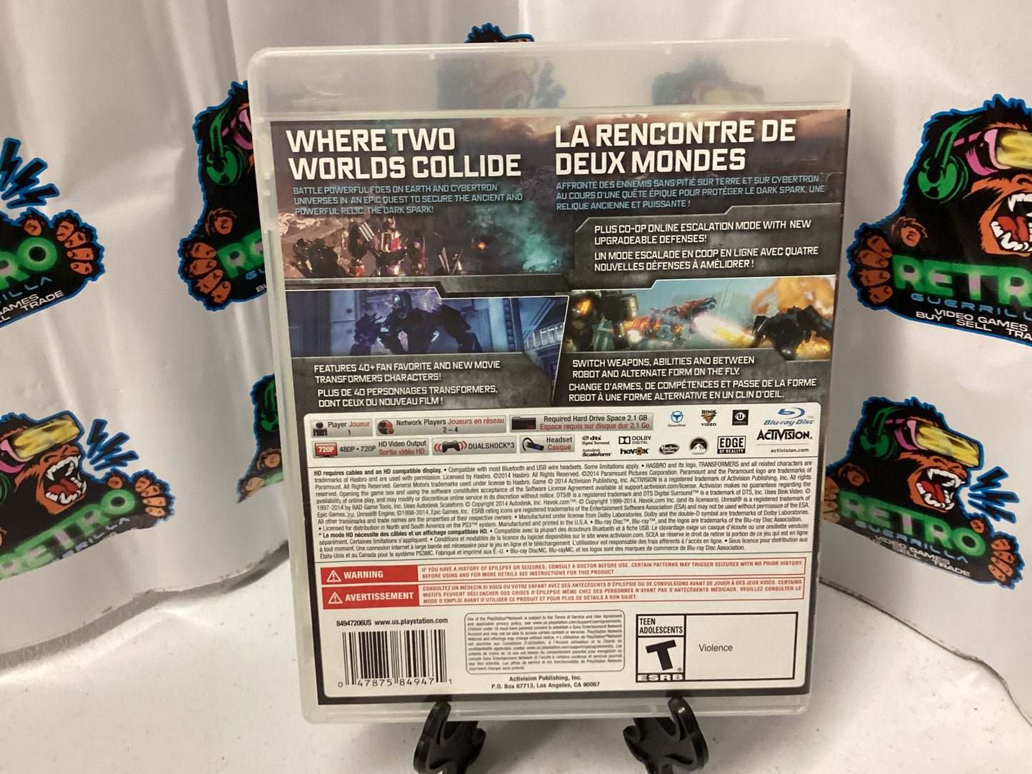 PS3 Transformers: Rise of the Dark Spark