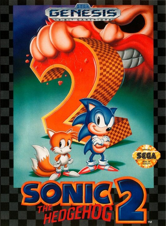 SEGA Genesis Sonic the Hedgehog 2