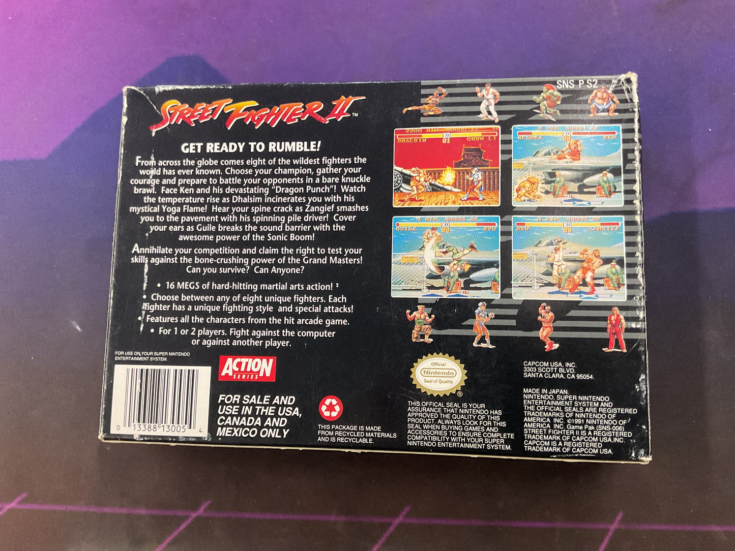 SNES Street Fighter II