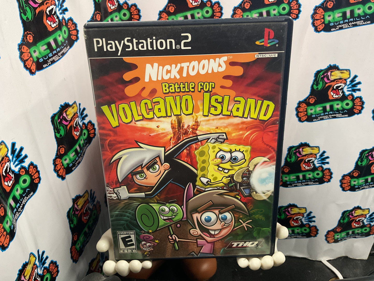 PS2 Nicktoons Battle for Volcano Island