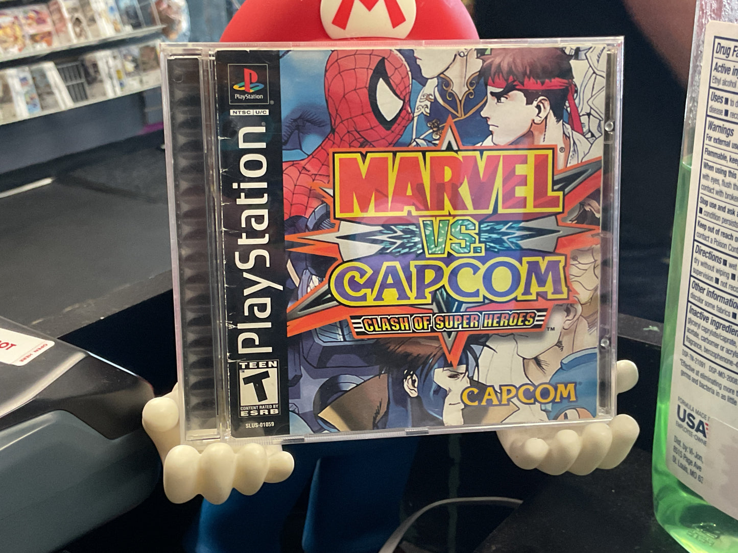Ps1 Marvel Vs Capcom Clash of the Super Heroes