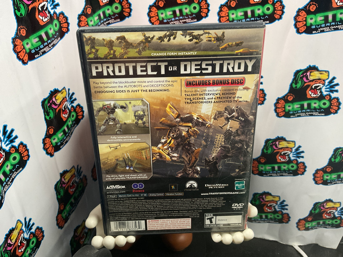 PS2 Tranformers The Game