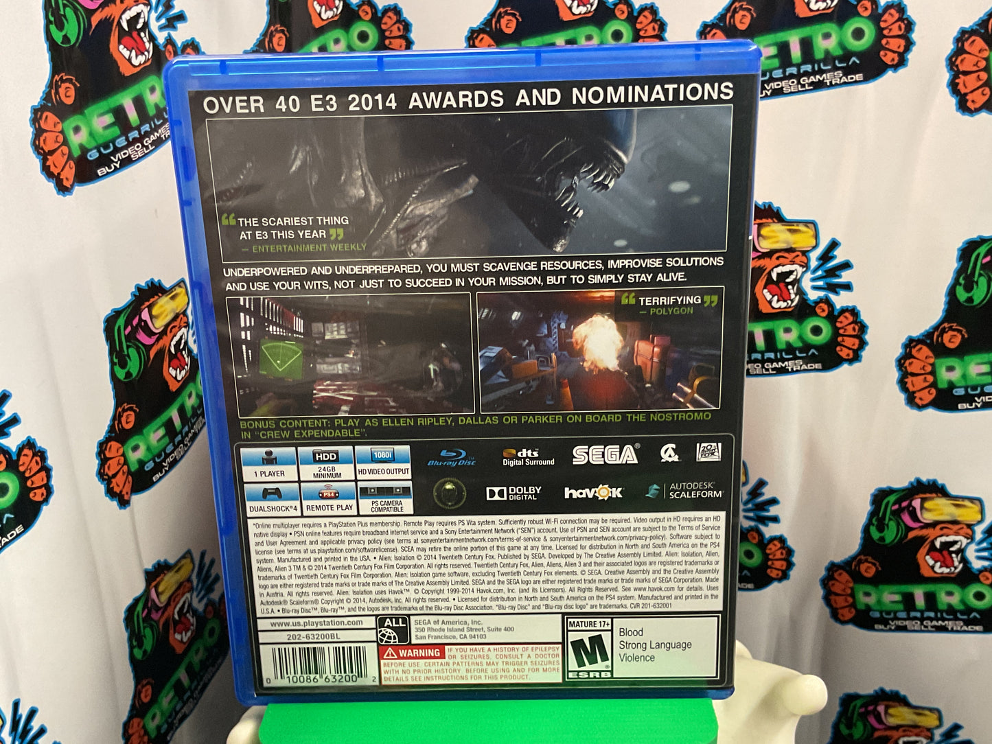 PS4 Alien Isolation