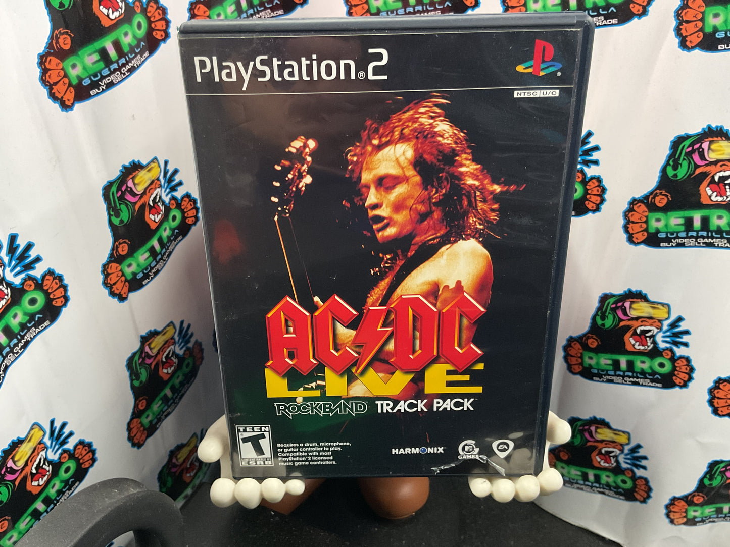 PS2 AC/DC Rock Band Track Pack
