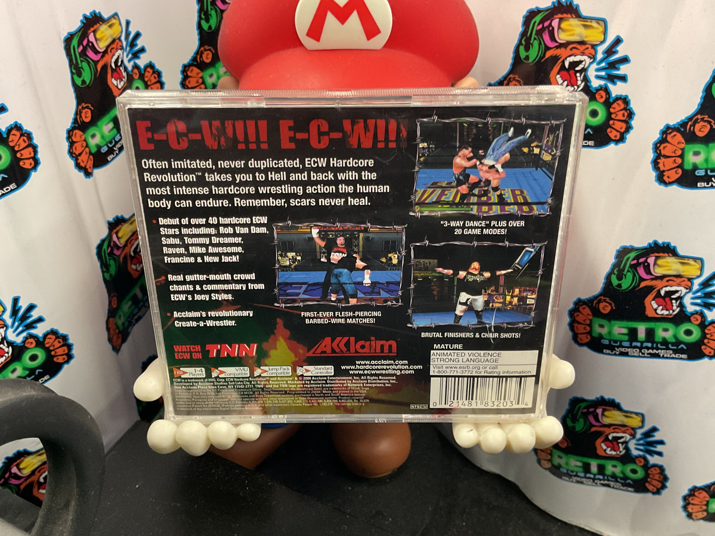 Dreamcast ECW Hardcore Revolution