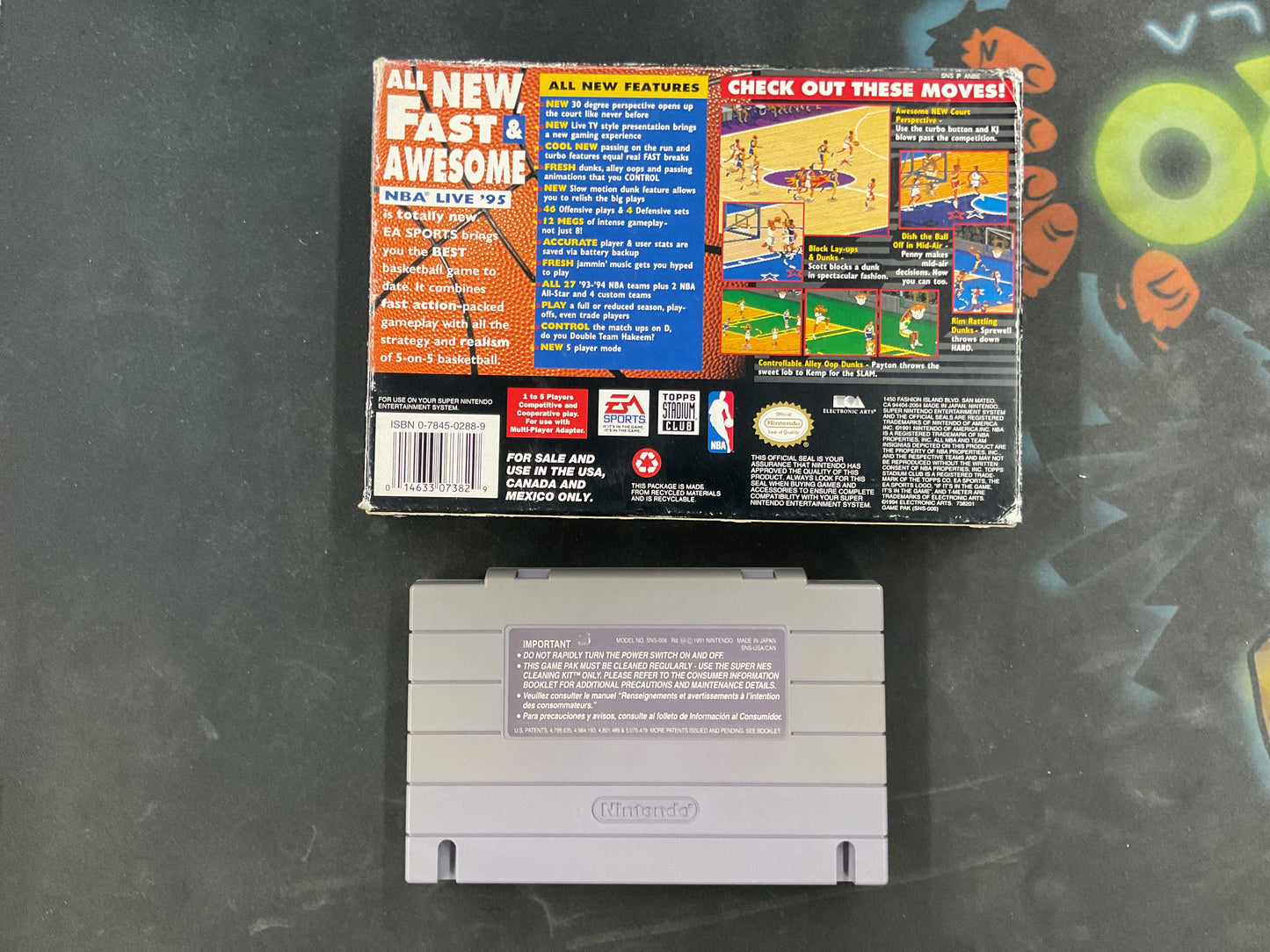 SNES NBA Live 95