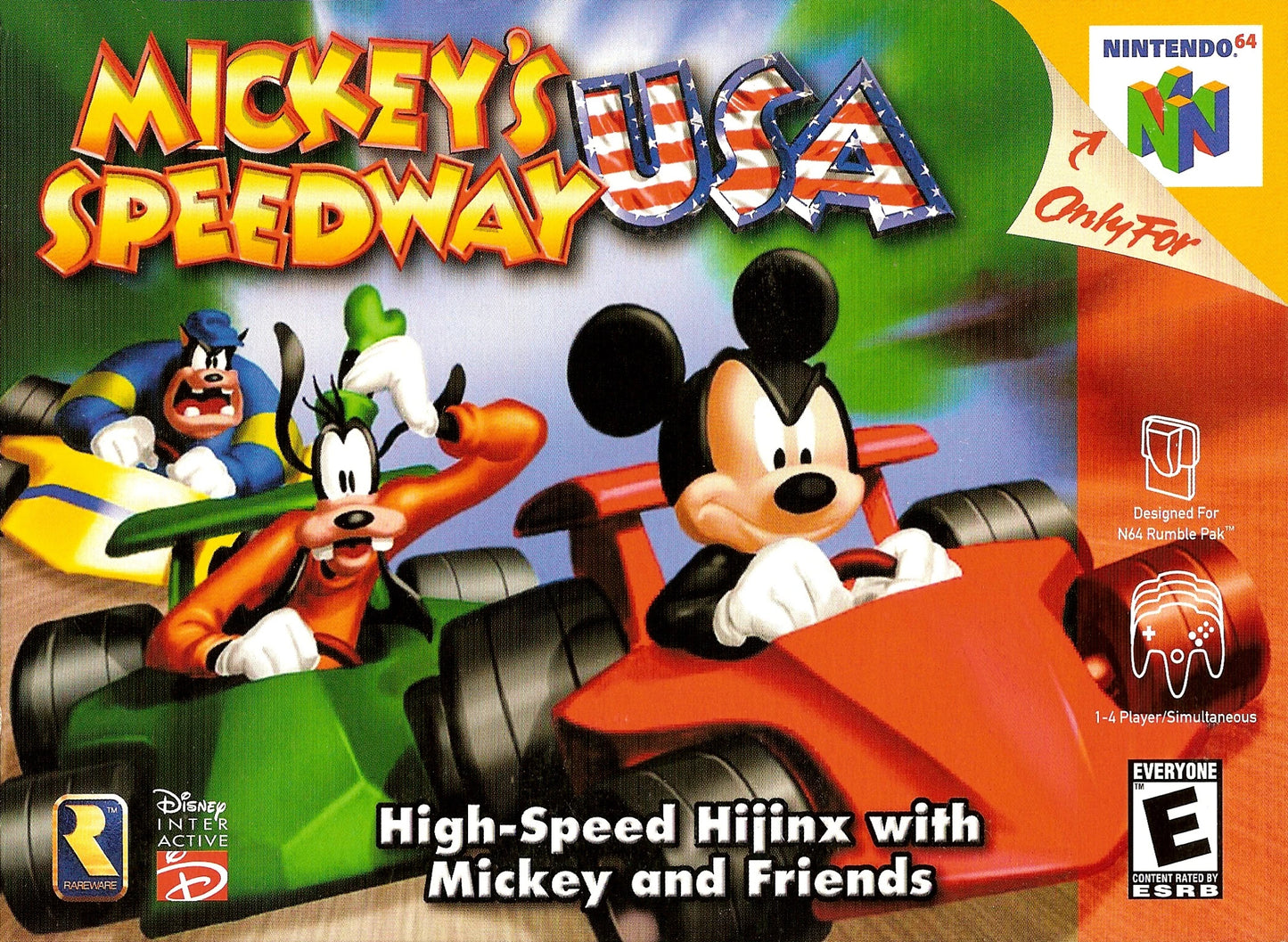 N64 Mickey’s Speedway USA