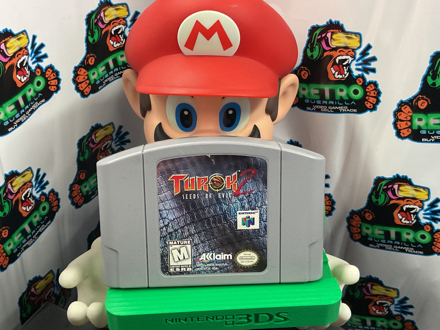 N64 Turok 2 Seeds of Evil (Gray Cart)