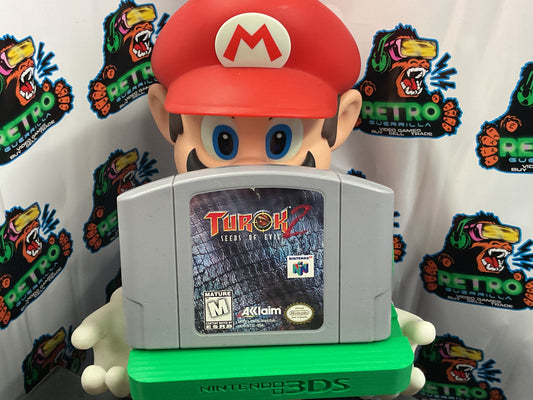 N64 Turok 2 Seeds of Evil (Gray Cart)