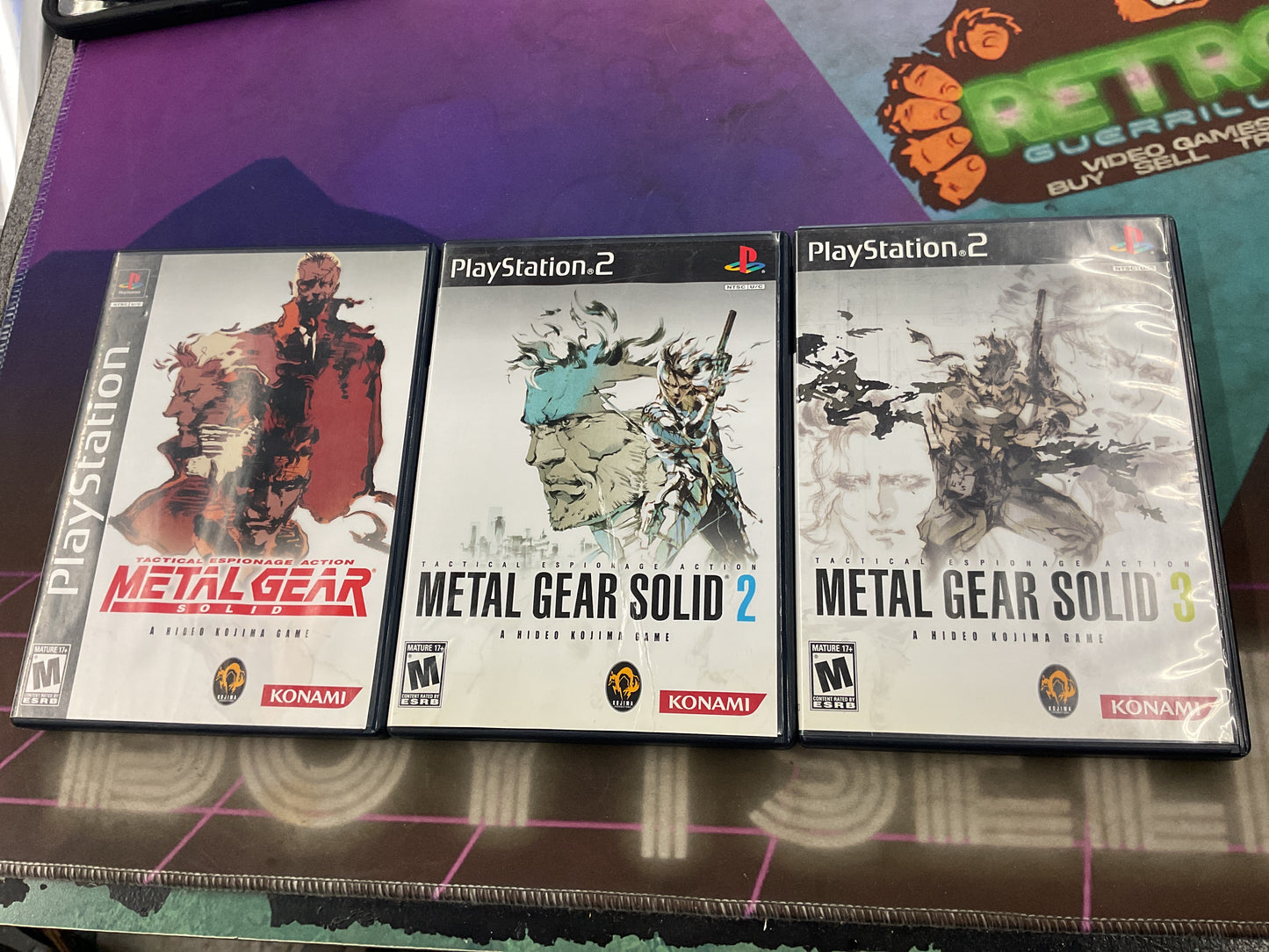 PS2 Metal Gear Solid Essential Collection