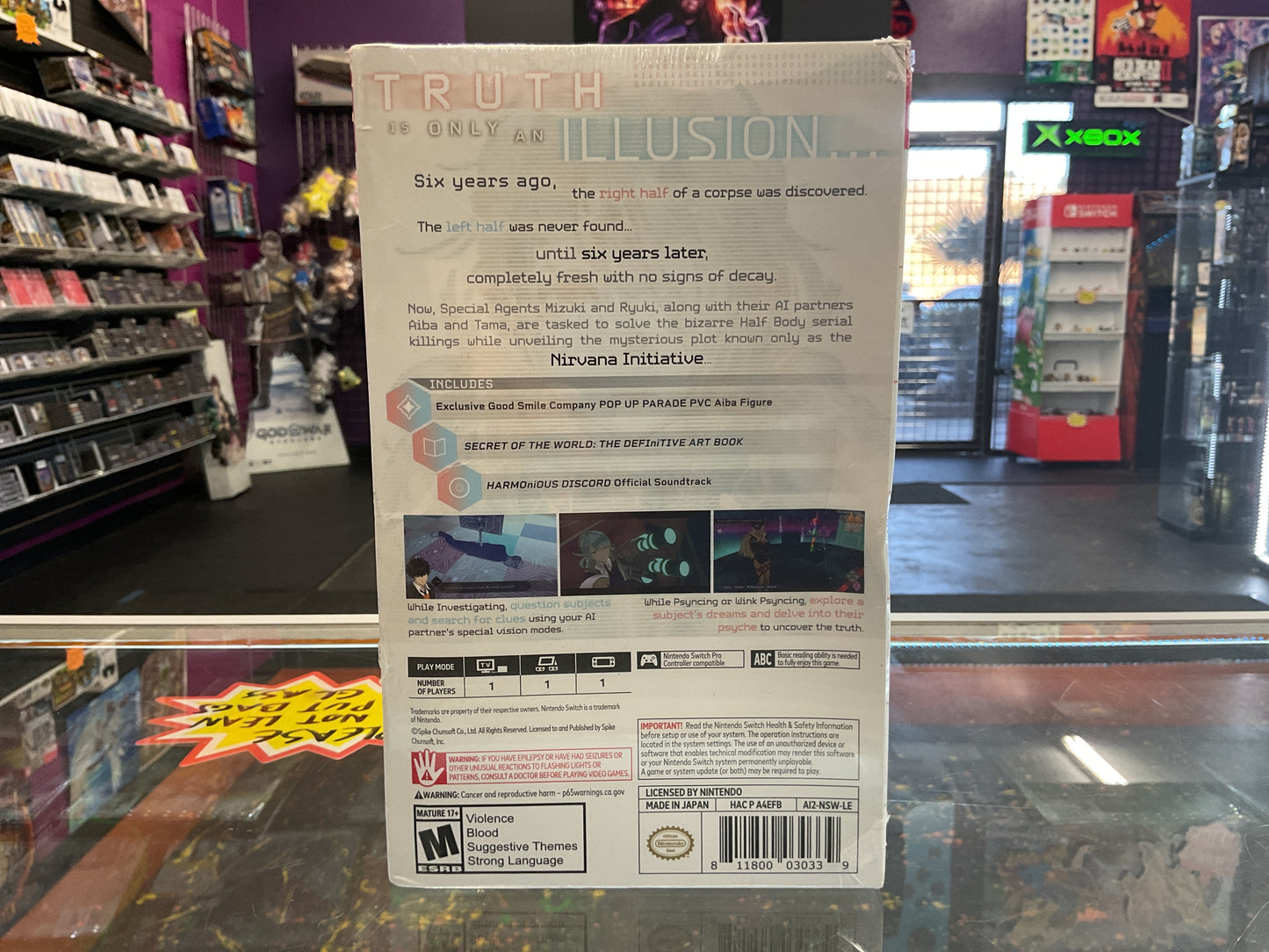 Switch AI: The Somnium Files nirvanA Initiative Collector’s Edition