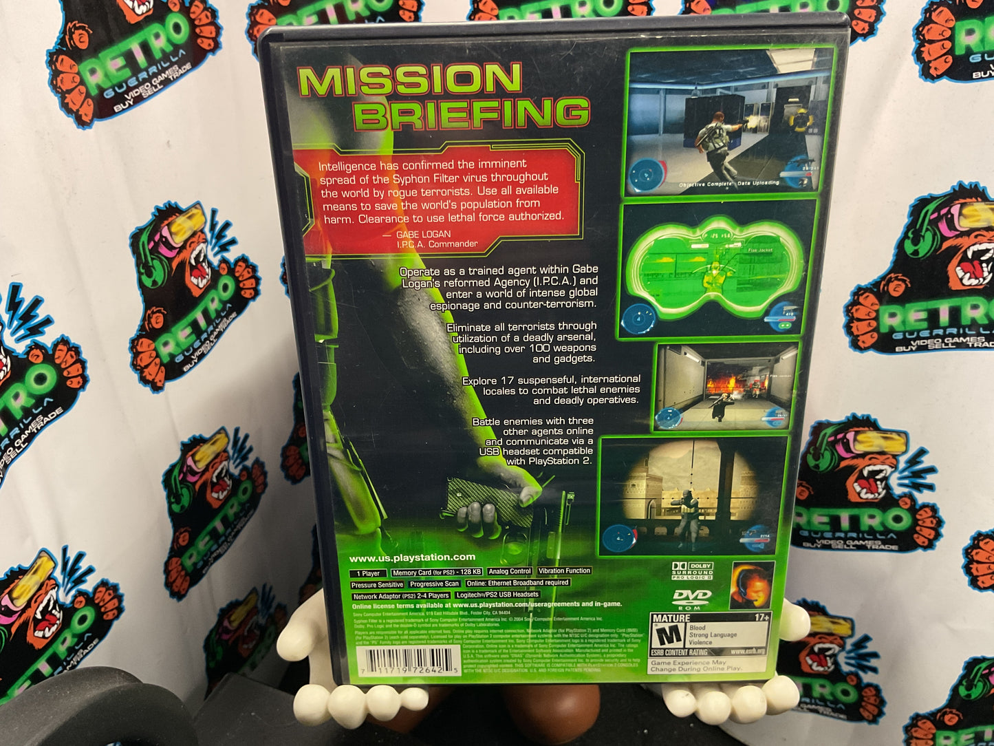 PS2 Syphon Filter: The Omega Strain