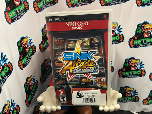 PSP SNK Arcade Classics Vol. 1 - NEW