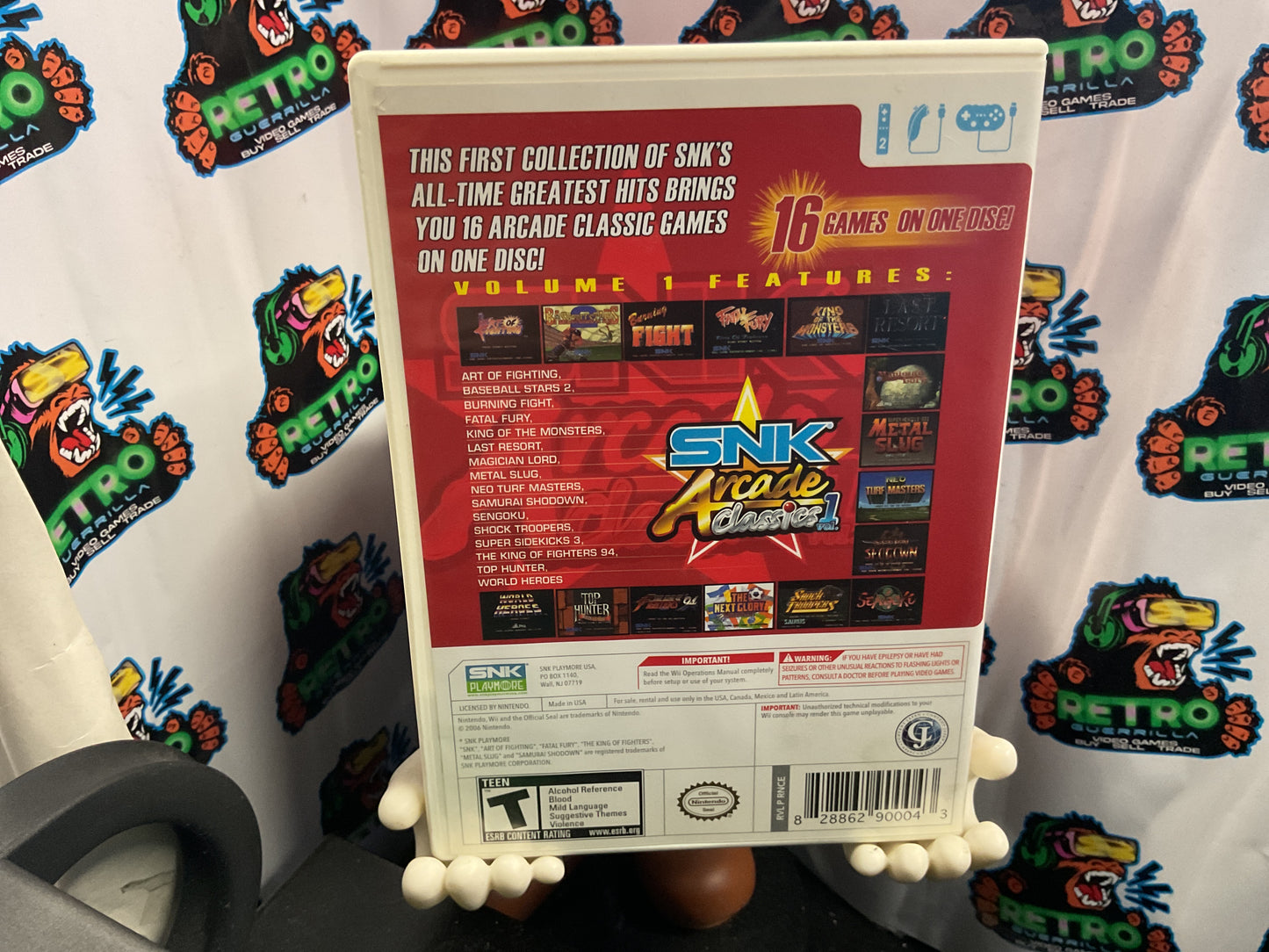 Wii SNK Arcade Classics Vol. 1