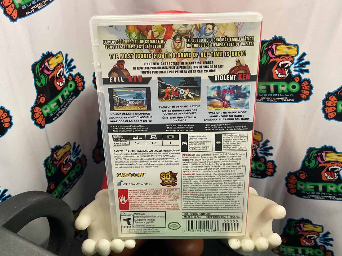 Switch Ultra Street Fighter II: The Final Challengers