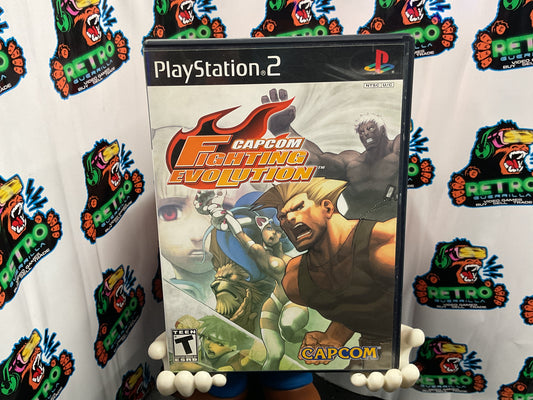 PS2 Capcom Fighting Evolution