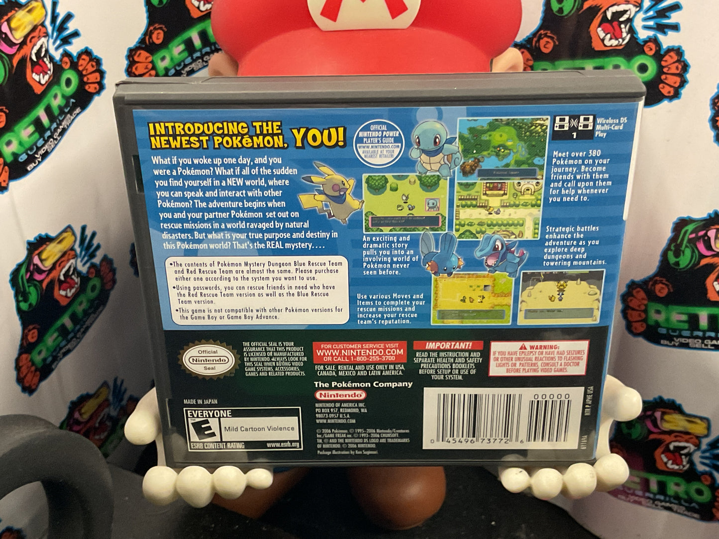 DS Pokémon Mystery Dungeon Blue Rescue Team