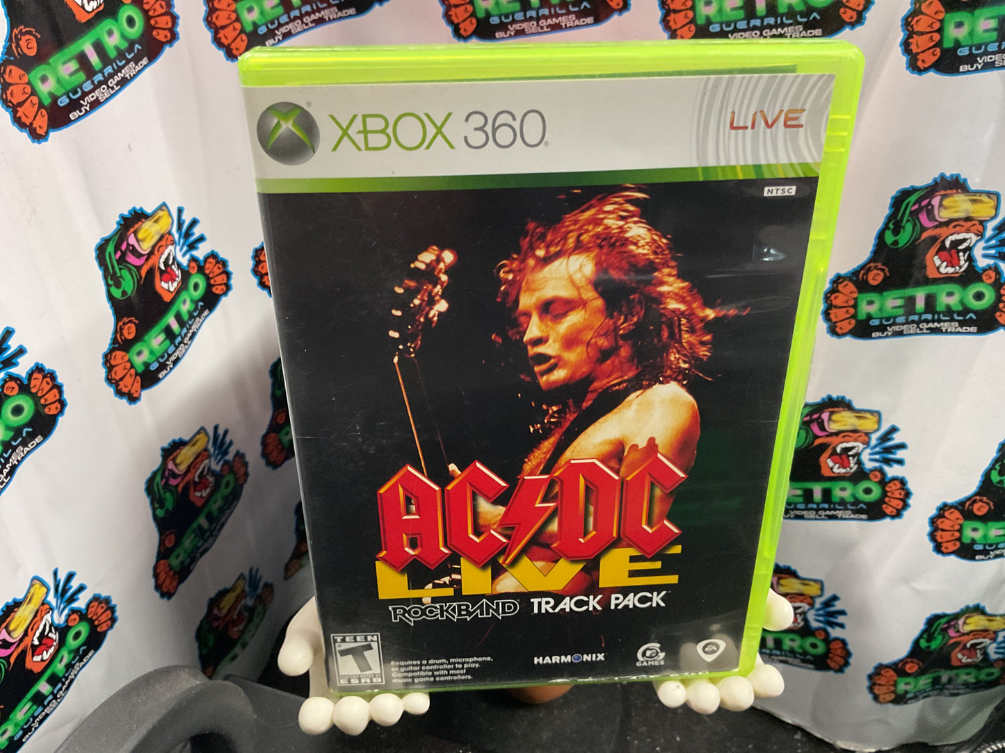 Xbox 360 AC/DC Rock Band Track Pack