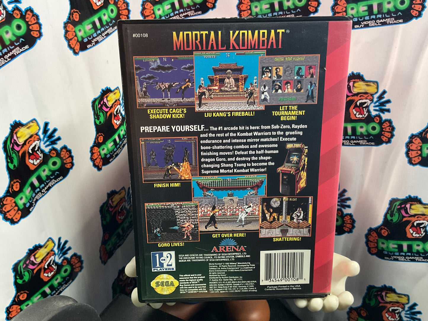 SEGA Genesis Mortal Kombat