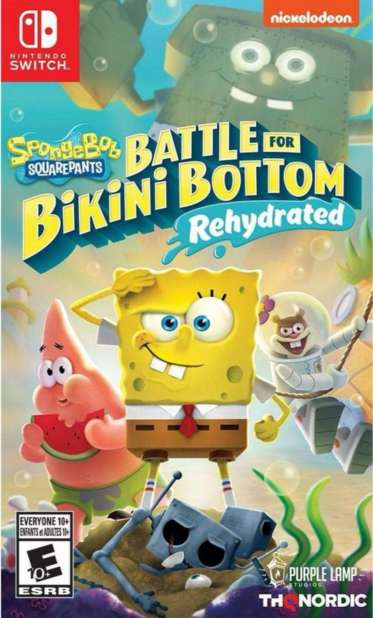 Switch Spongebob Squarepants: Battle For Bikini Bottom Rehydrated