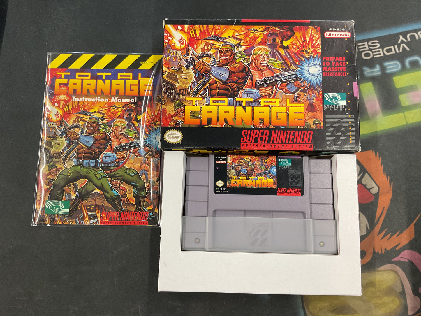 SNES Total Carnage