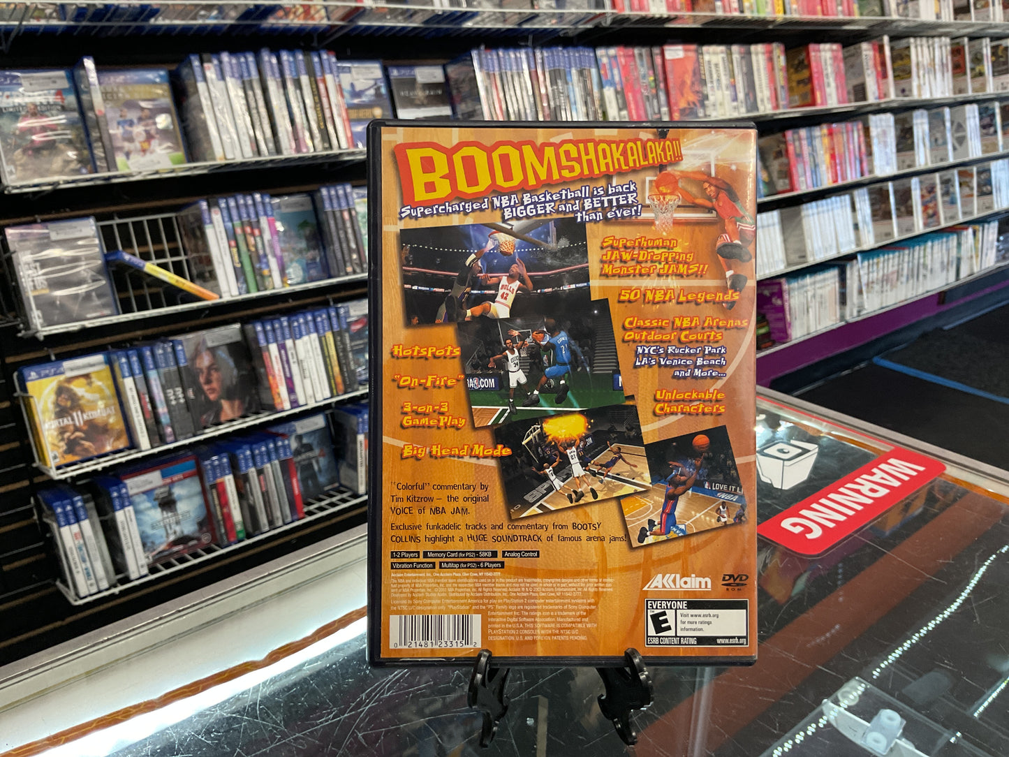 PS2 NBA Jam