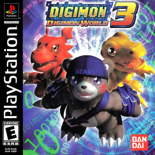 PS1 Digimon World 3