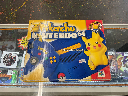Pikachu Nintendo 64 Console